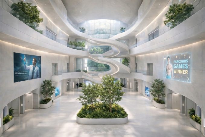 Das Foyer der Academy